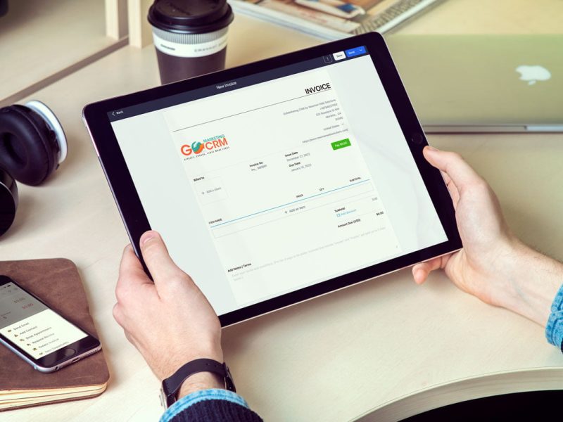 Invoicing Crm Auto Shop Management Software