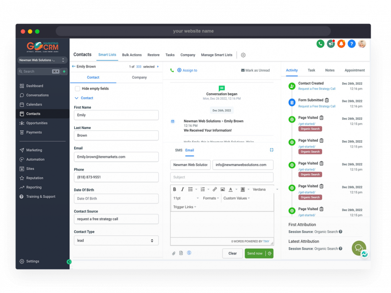 Sms Txt Messaging Auto Shop Management Software