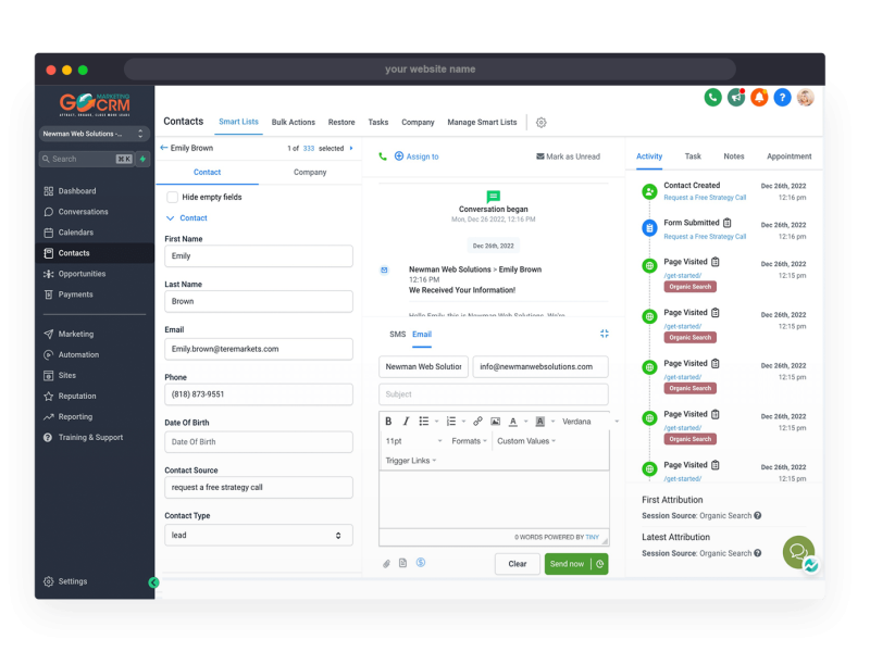 Sms Txt Messaging Auto Shop Management Software