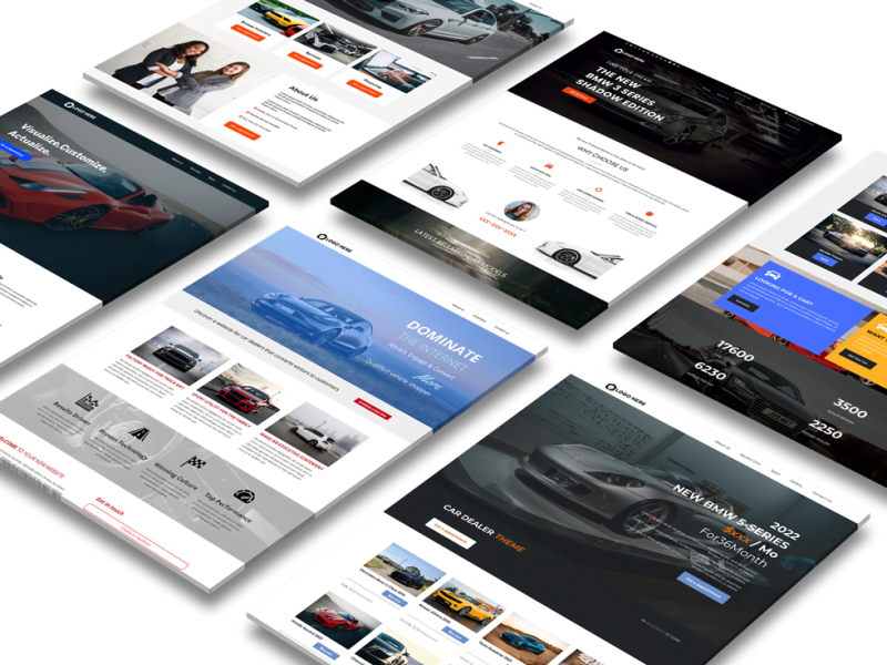 Website Landing Pages Funnel Builder Auto Shop Management Software